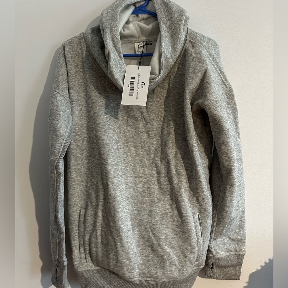 ZYIA Active Light Gray Hoodie